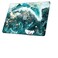 MonsDirect Case Compatible with 2020 MacBook Pro 13 Inch Case with Touch Bar A2338 M1 A2251 A2289 Plastic Protective Cover with Keyboard Cover for 2020 Pro 13 Inch with Touch Bar Green Marble