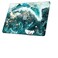 MonsDirect Case Compatible with 2020 MacBook Pro 13 Inch Case with Touch Bar A2338 M1 A2251 A2289 Plastic Protective Cover with Keyboard Cover for 2020 Pro 13 Inch with Touch Bar Green Marble