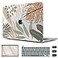CISSOOK Compatible with MacBook Pro 13 inch Case M2 20252020 A2338 M1M2 A2251 A2289 Plastic Hard Shell with Keyboard Cover Screen Protector for MacBook Pro 13 Touch Bar Tropical Leaf