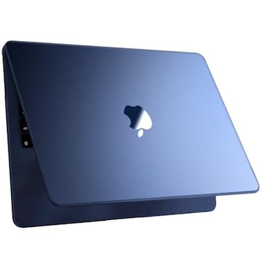 Macaset Official Midnight for MacBook Air 15 inch Case M5 M4 M3 M2 20262023 100 Color Match Ultra Thin Armor Protective Hard Shell Cover for Laptop A3448 A3241 A3114 A2941 Midnight Clear