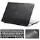 iNOTOGG Compatible with MacBook Air 13 inch Case M5 2026 M4 2025 M3 M2 20242022 A3449 A3240 A3113 A2681 Classic PU Leather Hard Plastic Case with Keyboard Cover Screen Protector Black