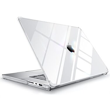 SUPCASE for MacBook Pro 16 Inch Case 20212026 Release Unicorn Beetle Clear M5M4M3M2M1 ProMax Chip AntiScratch Slim Transparent Cover for MacBook Pro 16 with Touch ID Clear