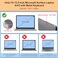 Fintie Case for 135 Inch Microsoft Surface Laptop 543 with Metal Keyboard Model 19511868 Protective Slim Snap On Hard Shell Cover Crystal Black