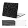 MOSISO Compatible with MacBook Air 15 inch M5 2026 M4 2025 M3 M2 2024 2023 A3448 A3241 A3114 A2941 with Touch ID Protective Leopard Grain Hard ShellKeyboard CoverScreen Protector Black