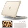Batianda Heavy Duty Case for MacBook Air 15 inch 2026 M5 2025 M4 2024 2023 Release Model A3448A3241A3114A2941 Ergonomic Foldable Kickstand Holds 22lbs Matte Translucent Shockproof Cover Khaki