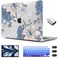 CISSOOK Compatible with MacBook Air 136 inch Case 2026 2025 2024 2022 Release A3449 A3240 A3113 A2681 Lily Flowers Hard Shell Keyboard Cover Screen Protector for MacBook Air 13 inch M2 M3 M4 M5