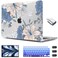 CISSOOK Compatible with MacBook Air 136 inch Case 2026 2025 2024 2022 Release A3449 A3240 A3113 A2681 Lily Flowers Hard Shell Keyboard Cover Screen Protector for MacBook Air 13 inch M2 M3 M4 M5