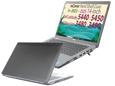 mCover Case ONLY Compatible for 20232025 14 Dell Latitude 5440 5450 SeriesPrecision 3480 3490 Series Windows Notebook Computer NOT Fitting Any Other Dell Models Black