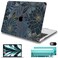 Mektron Case for MacBook Air 13 inch M1 A2337 A2179 A1932Hard Cover 20182021 Air 13inch with Touch ID Exclusively Designed Protective Shell with Keyboard SkinScreen ProtectorDahlia Flower C035