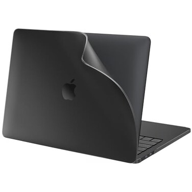 BlueSwan for MacBook Pro 13 inch Case 20222016 M2 M1 Clip AntiScratch Flexible Protective Laptop Cover with Grippy Matte Texture Slim and Easy Installation Frosted Black