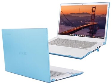 mCover Case ONLY Compatible with 20232024 14inch ASUS Chromebook Plus Enterprise CX34 CX3402 Series Laptop Computers NOT Fitting Any Other ASUS Models Aqua