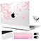 MEEgoodo Compatible with MacBook Pro 14 inch Case M5M4M3M2M1 ProMax 2026 2025 2024 2023 2021 Case Fit Model A3427A3426A3434A3112A3401A3185A2918A2992A2779A2442 Cherry Blossoms