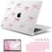 May Chen Compatible with MacBook Air 13 inch Case 2022 2021 20202018 Release Model M1 A2337 A2179 A1932 Plastic Hard Shell Case Cover for Mabook Air 13 inch with Retina Dispaly Star Bow