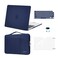 MOSISO Compatible with MacBook Air 13 inch Case M5 2026 M4 2025 M3 M2 20242022 A3449 A3240 A3113 A2681Hard CaseHorizontal Vertical Pockets BagKeyboard SkinWebcam SkinScreen Film Navy Blue