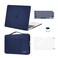MOSISO Compatible with MacBook Air 13 inch Case M5 2026 M4 2025 M3 M2 20242022 A3449 A3240 A3113 A2681Hard CaseHorizontal Vertical Pockets BagKeyboard SkinWebcam SkinScreen Film Navy Blue
