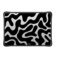 CASETiFY Impact MacBook Air 136 M2M5 Case Cushioned Impact CornersScratchResistantAntiSlip Grip Black Abstract Shapes Clear Black