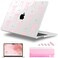 Lepeoac for 2026 MacBook Air 13inch Laptop Case M5 2026 M4 2025 M3 2024 M2 2022 Release Model A3449 A3240 A3113 A2681 Plastic Hard Shell Cover for MacBook Air 136 inch Bow