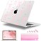 Lepeoac for 2026 MacBook Air 13inch Laptop Case M5 2026 M4 2025 M3 2024 M2 2022 Release Model A3449 A3240 A3113 A2681 Plastic Hard Shell Cover for MacBook Air 136 inch Bow