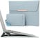 HYZUO 1516 Inch Laptop Sleeve Case Bag with Stand for MacBook Pro 16 M5M4M3M2M1 ProMax A3428 A3429 20262019 MacBook Pro 15 20152012 Samsung Galaxy Book FlexPro 15 Pale BlueSmiley