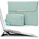 HYZUO 1516 Inch Laptop Sleeve Case Bag with Stand for MacBook Pro 16 M5M4M3M2M1 ProMax A3428 A3429 20262019 MacBook Pro 15 20152012 Samsung Galaxy Book FlexPro 15 Mint GreenSmiley