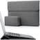 HYZUO 1516 Inch Laptop Case Bag Sleeve with Stand Feature for MacBook Pro 16 M5M4M3M2M1 ProMax 20262019 XPS 15 MacBook Pro 15 20152012 Samsung Galaxy Book Flex 15 Dark Gray
