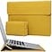 HYZUO 1516 Inch Laptop Case Bag Sleeve with Stand Feature for MacBook Pro 16 M5M4M3M2M1 ProMax 20262019 XPS 15 MacBook Pro 15 20152012 Samsung Galaxy Book Flex 15 Olive Yellow