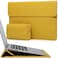 HYZUO 1516 Inch Laptop Case Bag Sleeve with Stand Feature for MacBook Pro 16 M5M4M3M2M1 ProMax 20262019 XPS 15 MacBook Pro 15 20152012 Samsung Galaxy Book Flex 15 Olive Yellow