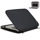 Inntzone Laptop Sleeve 156 Inch Foldable Slim Case Lightweight Bag Notebook Computer Carrying Flip Cover Black