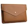 Benfan Leather Laptop Sleeve 13 Inch Compatible for 2024 13inch MacBook Air A3113 M313 MacBook Pro M2 Surface Pro 3 4 5 6 7 Dell XPS 13 Color Color Brown