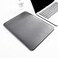 Benfan Laptop Sleeve 13 Inch Compatible with 2024 MacBook Air 13 M3 M2 M1 New MacBook Pro 13 M2 M1 Color Dark Grey