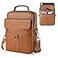 CaseDeer 12913 Inch iPad Carrying Leather Bag for 2026 2025 13 inch iPad Air M4 M3 iPad Pro M4 M5 with Magic Keyboard iPad Pro 129 Travel Shoulder Sleeve Case Brown