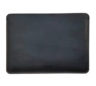 Aartedesign Vintage Genuine Leather Sleeve case 13inch MacBook Air M1 M2 m3 m4 A2337 A2179 A1932 20182026 MacBook Pro M1 m2 m3 m4 20162026 Horizontal Chocolate