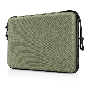 FINPAC Hard Laptop Sleeve Case for 153 inch MacBook Air M5 M4 M3 M2 20262023 A3241 A3114 A2941 162 inch MacBook Pro 2026 M5M4M3M2M1 ProMax Waterproof Case for Surface Laptop Olive