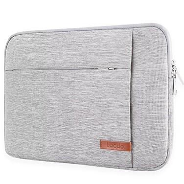 Lacdo Laptop Sleeve Case for 14 inch MacBook Pro M5 ProMax A3426 A3427 2026 M5M4M3M2M1 A3434 A3112 A3401 A3185 A2918 A2992 20252021 138 inch Microsoft Surface Laptop 7th Computer Bag Gray