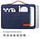 Lacdo 360 Protective Laptop Sleeve Case for 14 inch MacBook Pro M5 ProMax A3426 A3427 2026 M5M4M3M2M1 A3434 A3112 A3401 A3185 A2918 A2992 138 inch Surface Laptop 7th Computer Bag Blue