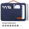 Lacdo 360 Protective Laptop Sleeve Case for 16 inch MacBook Pro M5 ProMax A3428 A3429 2026 M4M3M2M1 A3403 A3186 A2991 A2780 A2485 A2141 15 inch Surface Laptop 76543 Computer Bag Blue