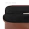 Comfyable Slim Protective Laptop Sleeve Compatible with 1314 Inch MacBook Air MacBook Pro M5M4M3M2 ProMax 2026 Mac Travel Case Laptop Pouch Slim PU Leather Cover Brown