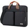 Lacdo 360 Protective Laptop Shoulder Bag 16 inch Computer Bag for 16 inch MacBook Pro M5 ProMax A3428 A3429 2026 M4M3M2M1 Pro Max A3403 A3186 A2991 A2780 A2485 20242019 Messenger Bag Black