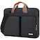 Lacdo 360 Protective Laptop Shoulder Bag 16 inch Computer Bag for 16 inch MacBook Pro M5 ProMax A3428 A3429 2026 M4M3M2M1 Pro Max A3403 A3186 A2991 A2780 A2485 20242019 Messenger Bag Black
