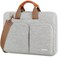Lacdo 360 Protective Laptop Shoulder Bag for 13 inch MacBook Air M5 A3449 2026 M4 A3240 2025 M3 A3113 M2 A2681 M1 A2337 A2179 A1932 13 inch MacBook Neo A18 Pro A3404 2026 Computer Bag Gray