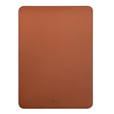 Comfyable Slim Laptop Sleeve 16 Inch Compatible for MacBook Pro M5 M4 M3 M2 ProMax 2026 Faux Leather Protective 16in Mac Cover Case Brown