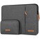 Lacdo 360 Protective Laptop Sleeve Case for 16 inch New MacBook Pro M5 ProMax A3428 A3429 2026 M4M3M2M1 A3403 A3186 A2991 A2780 A2485 A2141 Computer Bag with Accessory Pouch Dark Gray