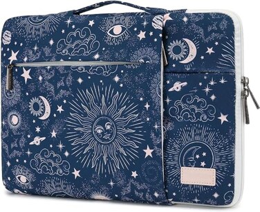 SANFAN 360 Protective Laptop Sleeve Case Bag with 3 Pockets for MacBook Pro 14 inch and 14 inch144 inch Screen Laptop Sol de Mayo