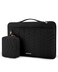 BAGSMART Laptop Case with Handle Puffy Padded Laptop Bag Sleeve for Women Portable MacBook AirPro Computer Case 1516 inch Black