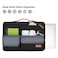 MOSISO 360 Protective Laptop Case 15 inch 15 inch Laptop Sleeve Compatible with MacBook Air M5 M4 M3 M2 20262023 Dell XPS Plus Side Open Carrying Case with 4 Zipper PocketsHandle Black