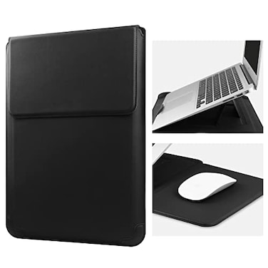 HoYiXi 13 Inch Laptop Sleeve Case Bag Compatible with MacBook Neo 2026MacBook Air 13 M1 M2 20222018MacBook Pro 13 M2 20222016Surface Pro 8 2021Surface Go 3 13136 Dell HP ASUS Acer PC Black