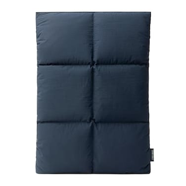 Comfyable Puffy Laptop Sleeve 13 Inch 14 Inch Quilted Puffer Laptop Carrying Case Pillow Case Compatible with MacBook Air M4 2025 M3 M2 M1 MacBook Pro M5 M4 ProMax Dark Blue