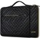 Lacdo 360 Protective Laptop Sleeve Case for 16 inch MacBook Pro M5 ProMax A3428 A3429 2026 M4M3M2M1 A3403 A3186 A2991 A2780 A2485 A2141 15 inch Surface Laptop 7 Computer Bag Elegant Black