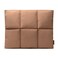 Comfyable Puffy Laptop Sleeve 15 16 Inch Quilted Puffer Laptop Carrying Case for Women Pillow Pouch Compatible for MacBook Air M5 MacBook Pro M5 ProMax 2026 Brown