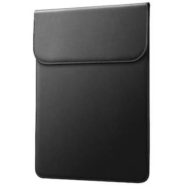 JETech Slim Laptop Sleeve for MacBook Neo A18 Pro MacBook Pro 14InchM1M5 20202026 PU Leather Case with Magnetic Closure Black
